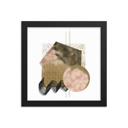 Framed poster - COSMIC GLAMOUR