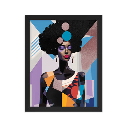 Framed poster - VIBRANT VISION