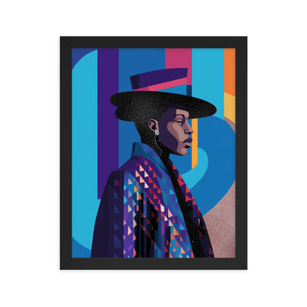 Framed poster - TRENDSETTING VIBES