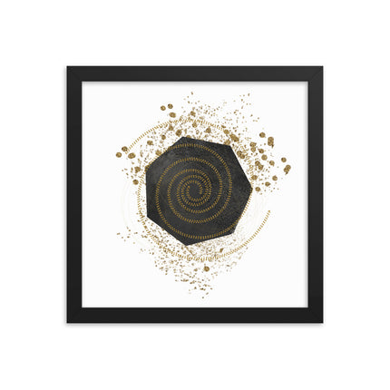 Framed poster - COSMIC SPIRAL