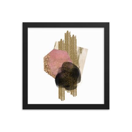 Framed poster - GLAMOUR ABSTRACTION