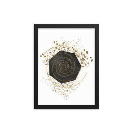 Framed poster - COSMIC SPIRAL