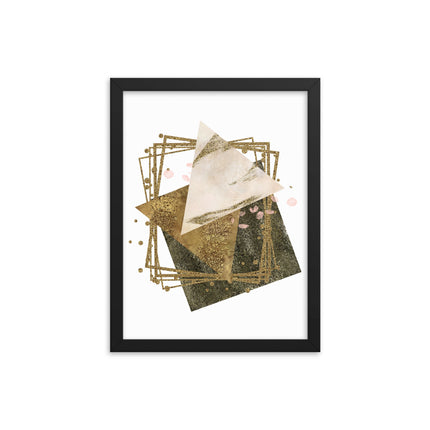 Framed poster - GOLDEN GEOMETRY
