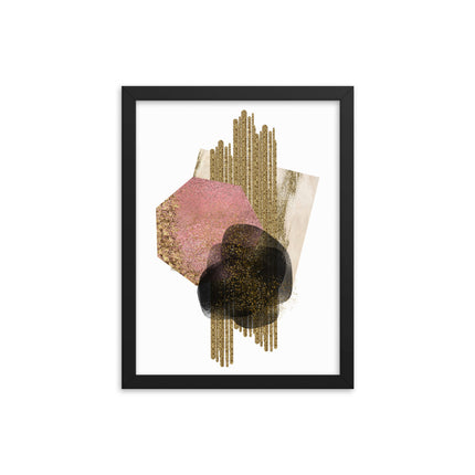 Framed poster - GLAMOUR ABSTRACTION