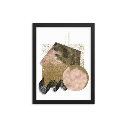 Framed poster - COSMIC GLAMOUR