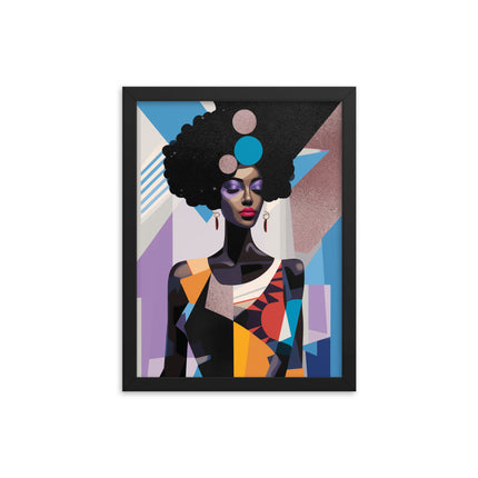 Framed poster - VIBRANT VISION