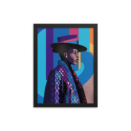 Framed poster - TRENDSETTING VIBES