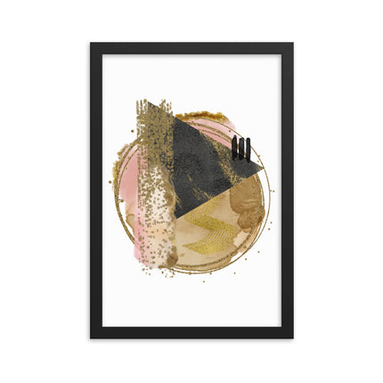 Framed poster - GEOMETRIC FUSION