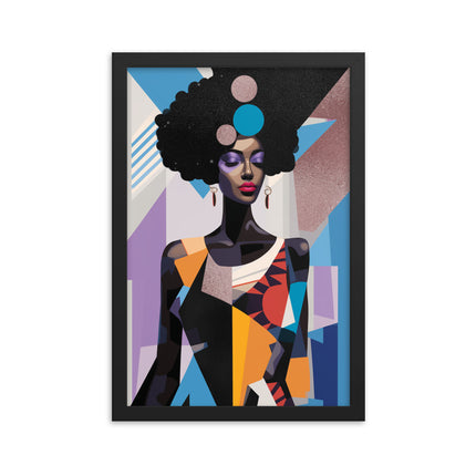 Framed poster - VIBRANT VISION