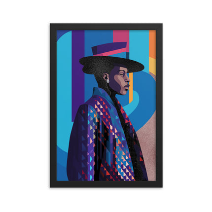 Framed poster - TRENDSETTING VIBES