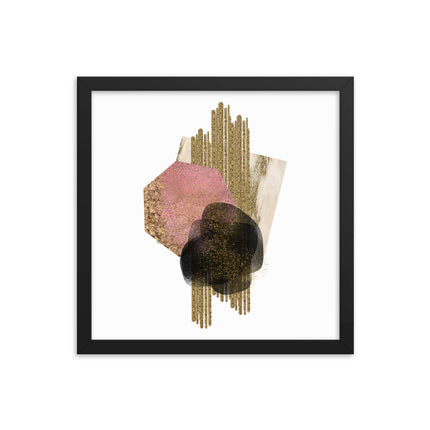Framed poster - GLAMOUR ABSTRACTION