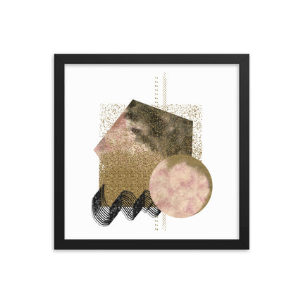 Framed poster - COSMIC GLAMOUR