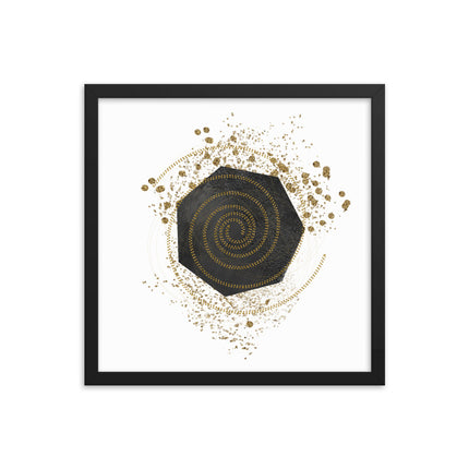Framed poster - COSMIC SPIRAL
