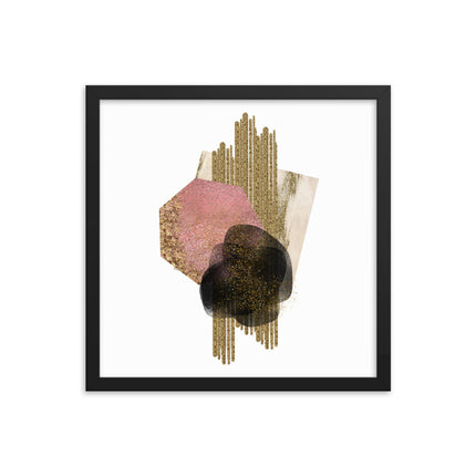 Framed poster - GLAMOUR ABSTRACTION