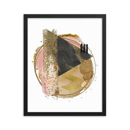 Framed poster - GEOMETRIC FUSION
