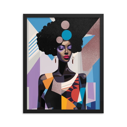 Framed poster - VIBRANT VISION