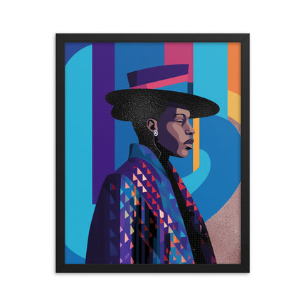 Framed poster - TRENDSETTING VIBES