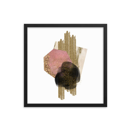 Framed poster - GLAMOUR ABSTRACTION