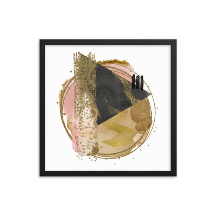 Framed poster - GEOMETRIC FUSION