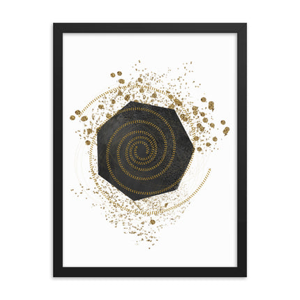 Framed poster - COSMIC SPIRAL