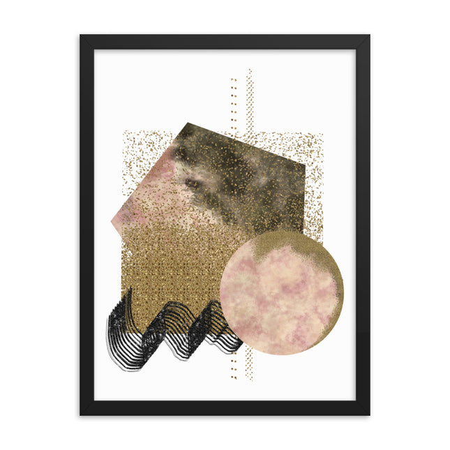 Framed poster - COSMIC GLAMOUR