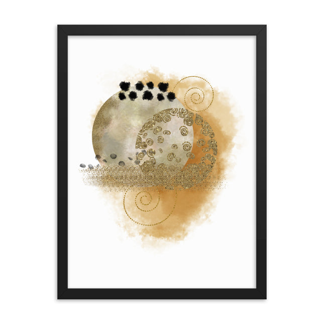 Framed poster - GOLDEN HARMONY