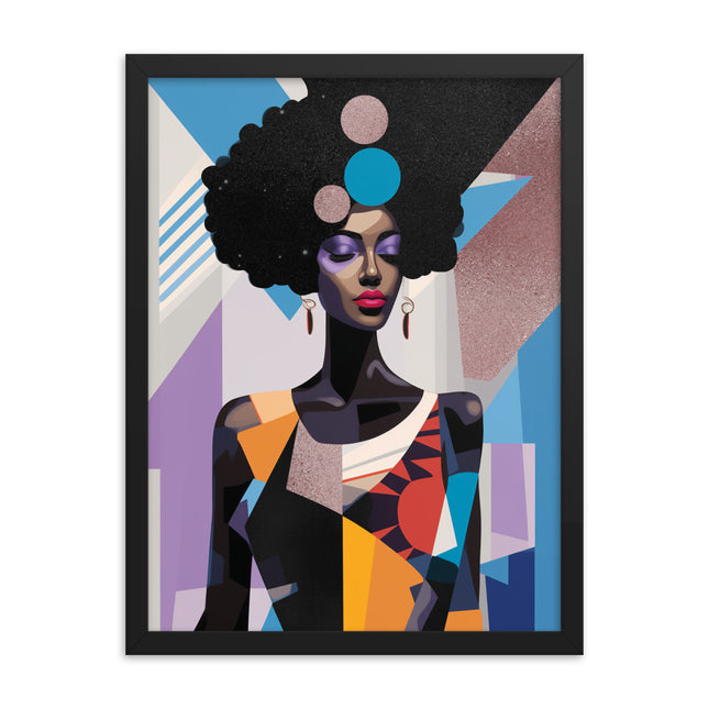 Framed poster - VIBRANT VISION