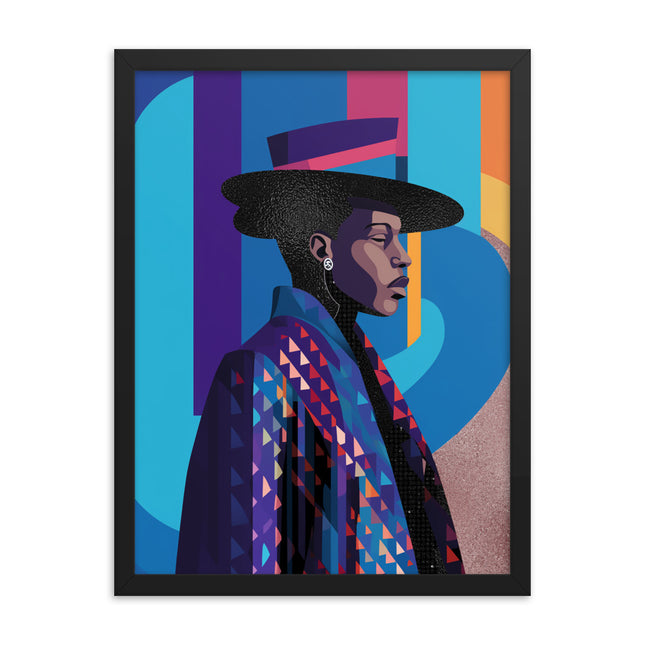 Framed poster - TRENDSETTING VIBES
