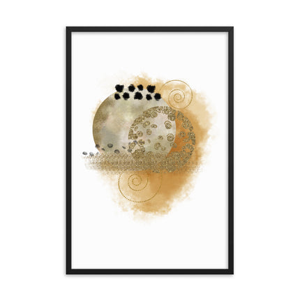 Framed poster - GOLDEN HARMONY