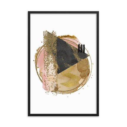 Framed poster - GEOMETRIC FUSION