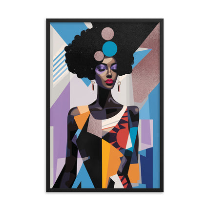 Framed poster - VIBRANT VISION