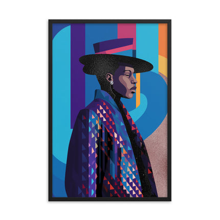 Framed poster - TRENDSETTING VIBES