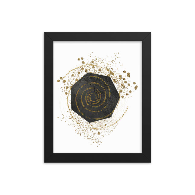 Framed poster - COSMIC SPIRAL