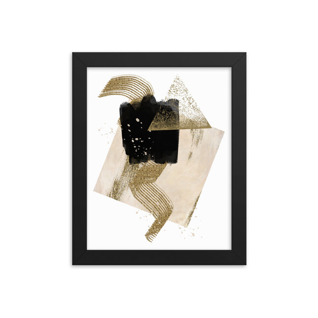Framed poster - GOLDEN ELEGANCE