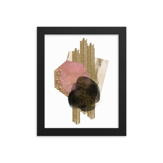 Framed poster - GLAMOUR ABSTRACTION