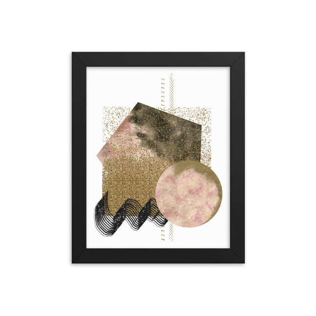 Framed poster - COSMIC GLAMOUR