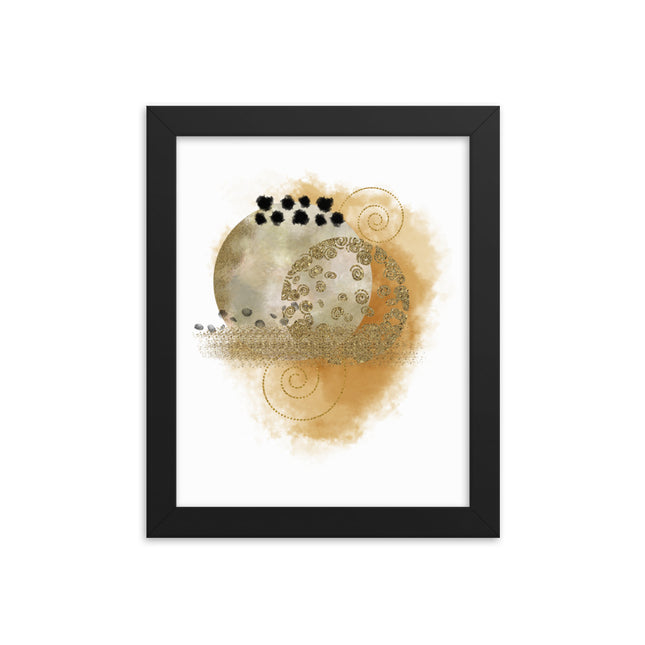 Framed poster - GOLDEN HARMONY