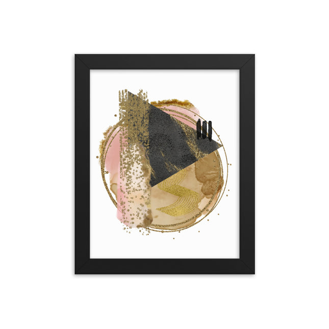 Framed poster - GEOMETRIC FUSION