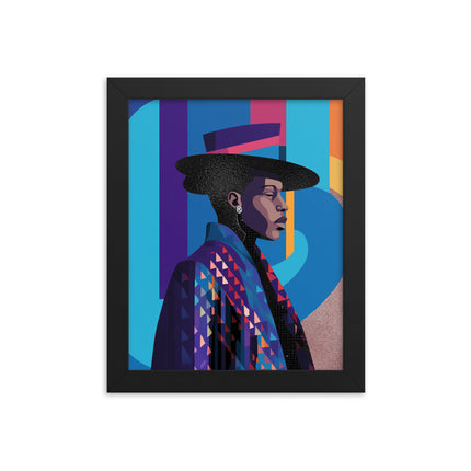 Framed poster - TRENDSETTING VIBES