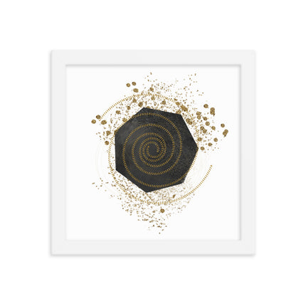 Framed poster - COSMIC SPIRAL