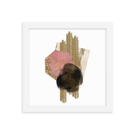 Framed poster - GLAMOUR ABSTRACTION