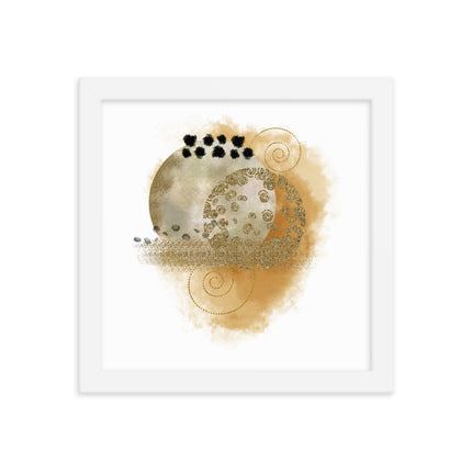 Framed poster - GOLDEN HARMONY