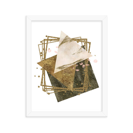 Framed poster - GOLDEN GEOMETRY