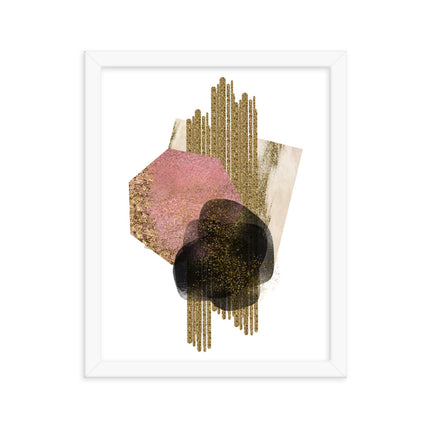 Framed poster - GLAMOUR ABSTRACTION