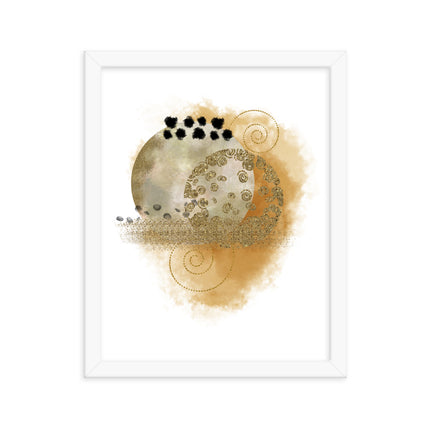 Framed poster - GOLDEN HARMONY