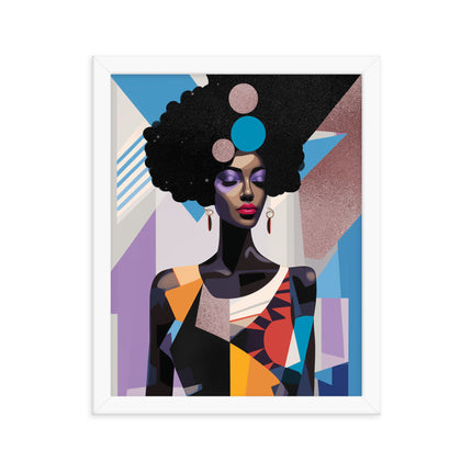 Framed poster - VIBRANT VISION