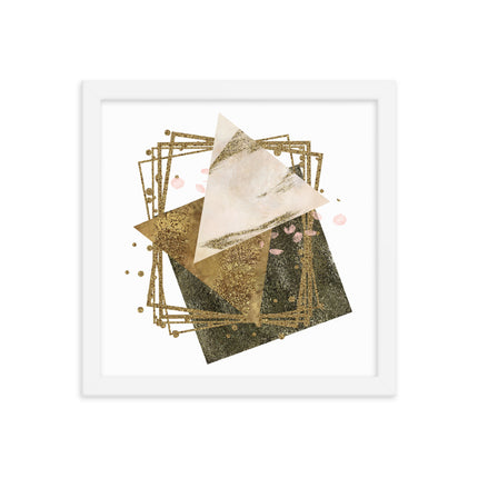 Framed poster - GOLDEN GEOMETRY