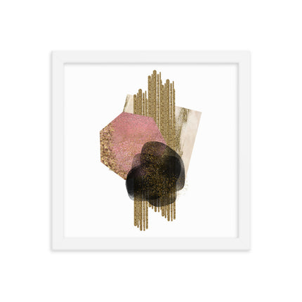 Framed poster - GLAMOUR ABSTRACTION