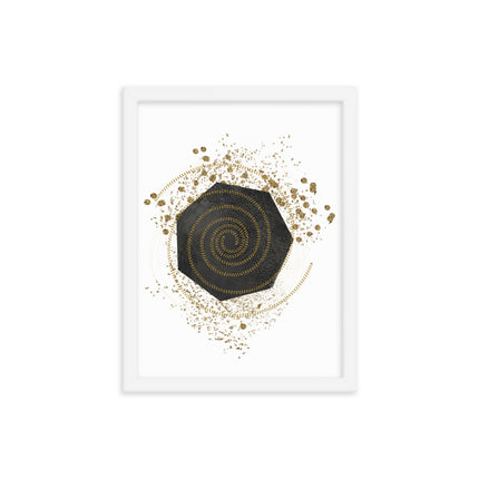 Framed poster - COSMIC SPIRAL