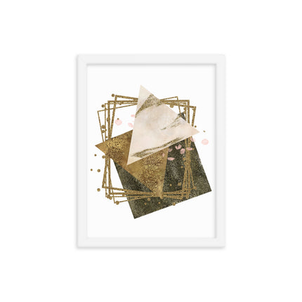 Framed poster - GOLDEN GEOMETRY